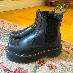 Dr. Martens platform boots - barely worn